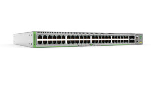 SWITCH ADMINISTRABLE CENTRECOM GS980M ALLIED AT-GS980M/52-10 CAPA 3 DE 48 PUERTOS 10/100/1000MBPS + 4 SFP GIGABIT