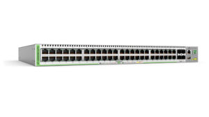 SWITCH POE+48 PUERTOS 10/100/1000MBPS+4 SFP GIGABIT,740W,ADMINISTRABLE, AT-GS980M/52PS-10