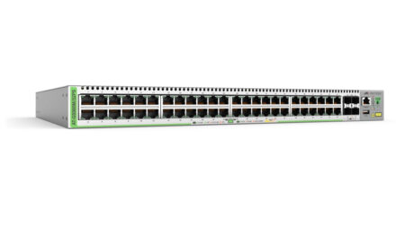 Switch PoE+48 Puertos 10/100/1000Mbps+4 Sfp Gigabit,740W,Administrable, At-Gs980M/52Ps-10