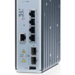 Switch Allied Telesis Industrial Administrable Capa 2 De 4 Puertos 10/100/1000 Mbps + 2 Puertos Sfp. At-Ie200-6Gt-80. -