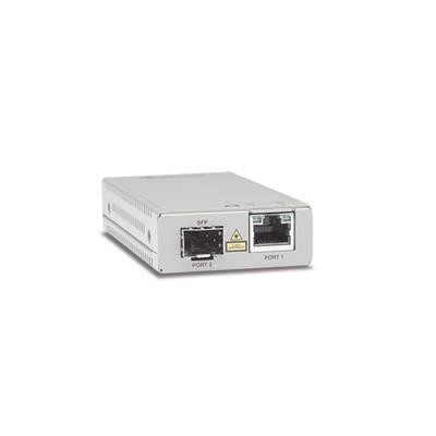 Convertidor De Medios Allied Telesis Gigabit Ethernet A Fibra Óptica Con Puerto Sfp – Con Fuente De Alimentación Multi-Región. At-Mmc2000/Sp-960.