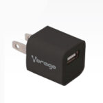 Cargador De Pared Vorago Au-105 - Interior, Corriente Alterna, Negro, 5 V