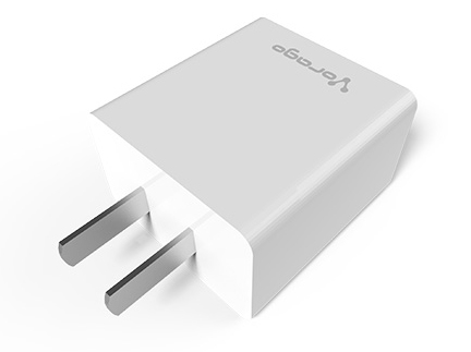 Cargador De Pared C/2 Puertos USB Blanco Vorago Au-106-V2-Wh