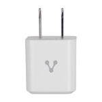 Cargador De Pared Vorago Au-250-V2 USB Tipo-C/20W/5V/Carga Rapida/Blanco