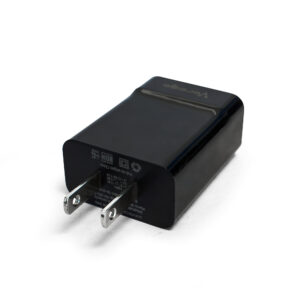 CARGADOR DE PARED C/1 PUERTO USB NEGRO VORAGO, AU-302-BK
