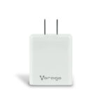 CARGADOR DE PARED VORAGO AU-350-WH USB-A Y USB-C BLANCO 20W/3.0A