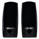BOCINAS ACTECK 2.0 AX-2500 3.5MM/3W/COLOR NEGRO AUBO-014