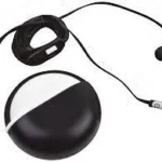 Audifonos De Viaje In-Ear Con Microfono (Negro/Blanco)