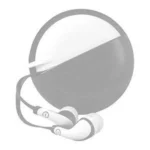 Audifonos Alambricos In-Ear Easy Line El-995241/Microfono/3.5Mm/1.2 M/Gris-Blanco