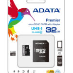 Adata MicroSD 32Gb Class10-Reta W/1 Adapter Premier Ausdh32Guicl10-