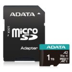 MEMORIA MICROSDXC 1TB ADATA AUSDX1TUI3V30SA2-RA1 4K/CON ADAPTADOR