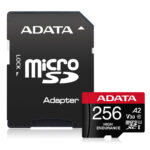 Memoria Microsdxc 256Gb Adata Ausdx256Gui3V30Sha2-Ra1 Uhs-I Clase 10 C/Adaptador