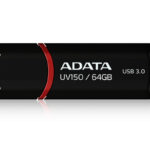 MEMORIA USB 3.2 64GB ADATA UV150 PLASTICO/COLOR NEGRO/AUV150-64G-RBK