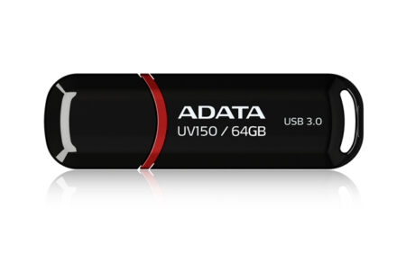 Adata USB 64Gb Uv150 Black 3.0 Auv150-64G-Rbk