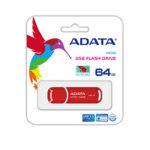 Memoria USB 3.0 De 64Gb Adata Uv150 Rojo Auv150-64G-Rrd