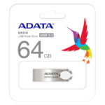 Memoria Usb2.0 64Gb Adata Uv210 Dorado Metalico, Auv210-64G-Rgd