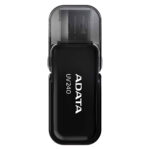 MEMORIA USB 16GB ADATA UV240 NEGRO, AUV240-16G-RBK