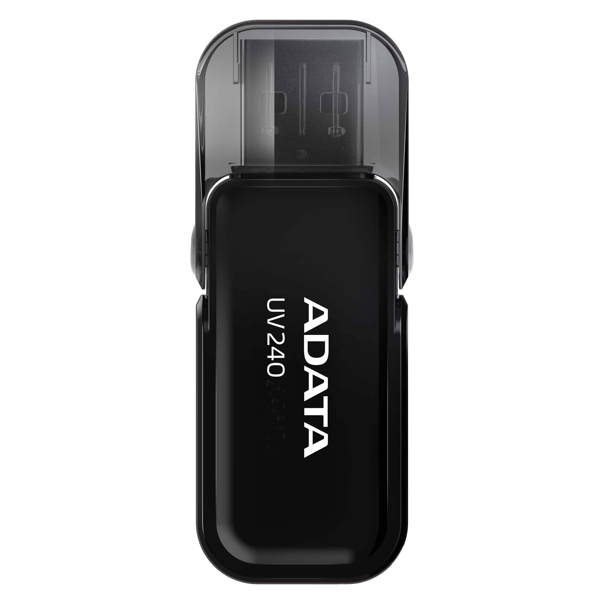 Memoria Usb 32gb Adata Uv240 2.0 Negro, Auv240-32g-rbk