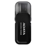 MEMORIA USB 2.0 64GB ADATA AUV240-64G-RBK UV240 USB-A COLOR NEGRO