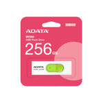 Memoria USB 256Gb Adata Auv320-256G-Rwhgn Usb3.2 Retractil Color Blanco/Verde