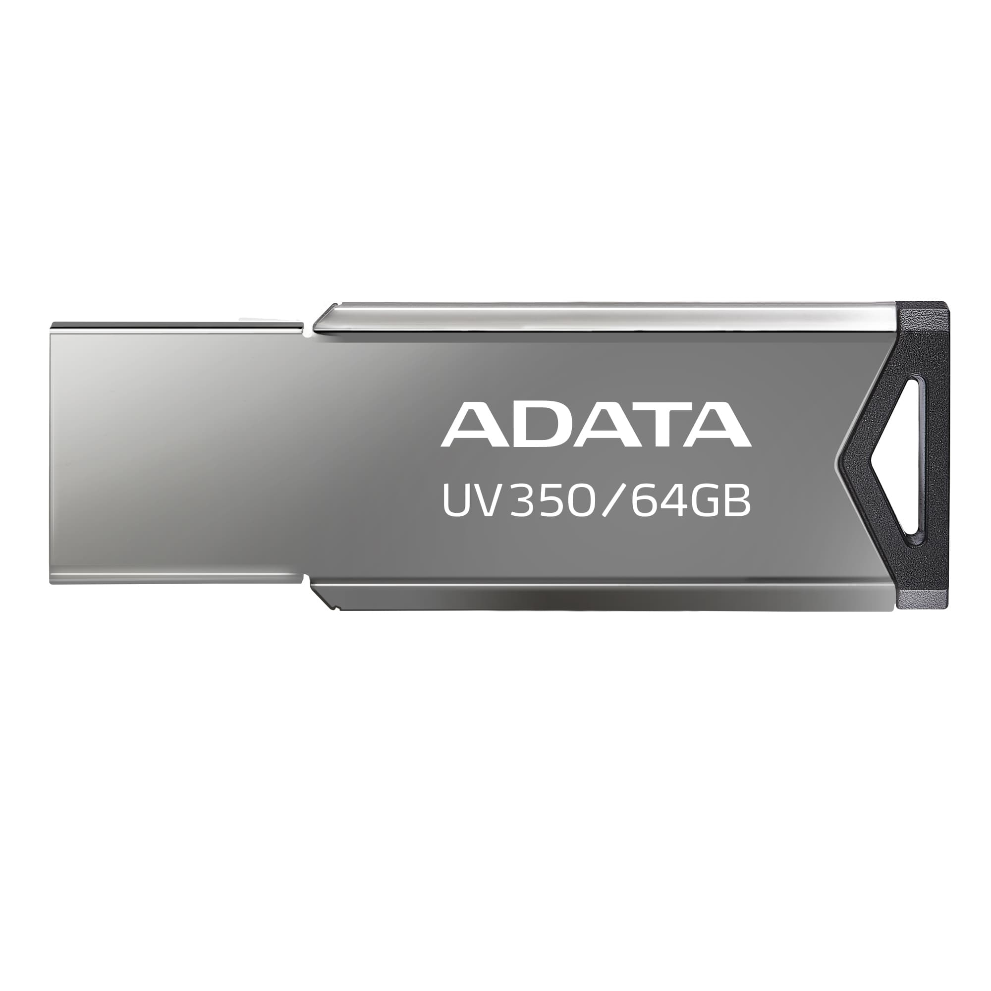 Memoria Usb3.0 De 32gb Adata Uv350 Color Plata, Auv350-32g-rbk