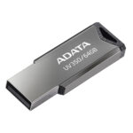 Memoria USB 3.2 64Gb Adata Uv350 Sin Tapa/Color Plata/Auv350-64G-Rbk