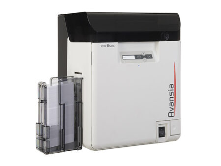 Impresora Evolis Av1H0000Bd - Sublimación De Tinta/Transferencia Térmica Por Resina, 144 Tarjeta/H, LCD
