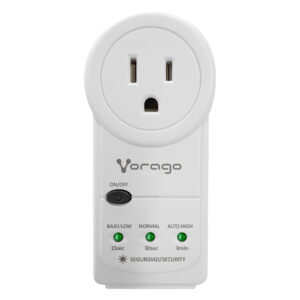 SUPRESOR DE PICOS VORAGO AVR-300-WH 900 JOULES RJ45/RJ11/ROTACION 350°/BLANCO