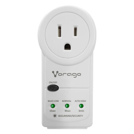 Supresor De Picos Vorago Avr-300-Wh 900 Joules RJ45/RJ11/Rotacion 350°/Blanco