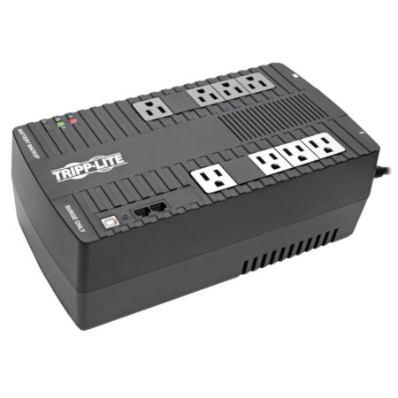 No-Break Tripp-Lite , 700 VA, 350 W, 12 H, Negro, Hogar Y Oficina
