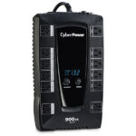 No Break Cyberpower Avrg900Lcd 900Va/480W Linea Interactiva/Torre/12 Contactos