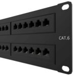 Patch Panel Para Rack Cat.6 Pre-Configurado - 48 Puertos, Sin Blindaje, Tipo 110