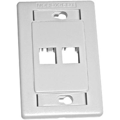 Placa De Pared 2 Puertos Universal Belden Ax101433 – 2 Puertos