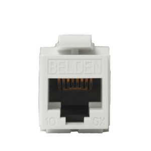 Conector Jack Belden Ax102282 RJ45 Cat6A Blanco, Ax102282
