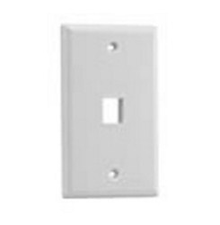 Placa De Pared Belden Ax102660 Con Un Puerto, Blanca