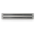 Patch Panel Cat 6A 48 Puertos 2U Precargado Belden Ax103256 - Titanio