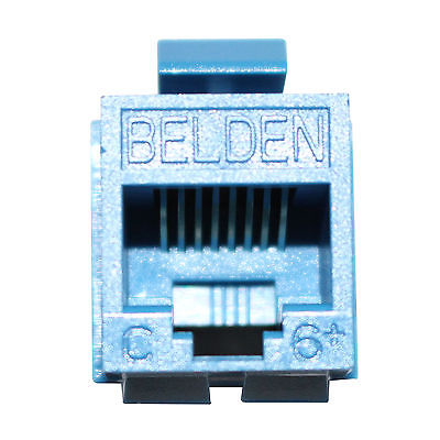 Jack De Red Belden Cat6 Rj-45, Azul, Ax104193