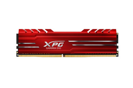 Memoria DDR4 8Gb 3000Mhz, Adata Xpg Gammix D10, Disipador, Rojo, Ax4U30008G16A-Sr10