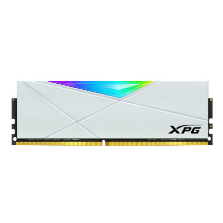 Memoria DDR4 16Gb 3200Mhz (2X8Gb) Adata Xpg Spectrix D50, Rgb, Blanco, Cl16, Ax4U32008G16A-Dw50