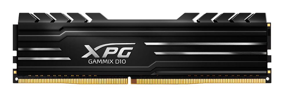 Memoria Ddr4 8gb 3200mhz Adata Xpg Gammix D10 Negro Cl16, Ax4u32008g16a-sb10