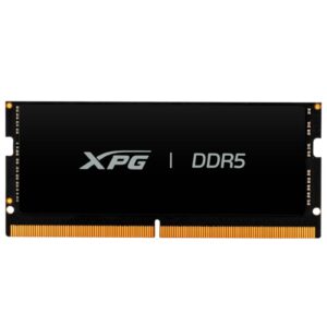 MEMORIA SODIMM DDR5 8GB 5600MHZ ADATA XPG HUNTER (1X8GB)/COLOR NEGRO/DISIPADOR/AX5S5600C468G-SBHT
