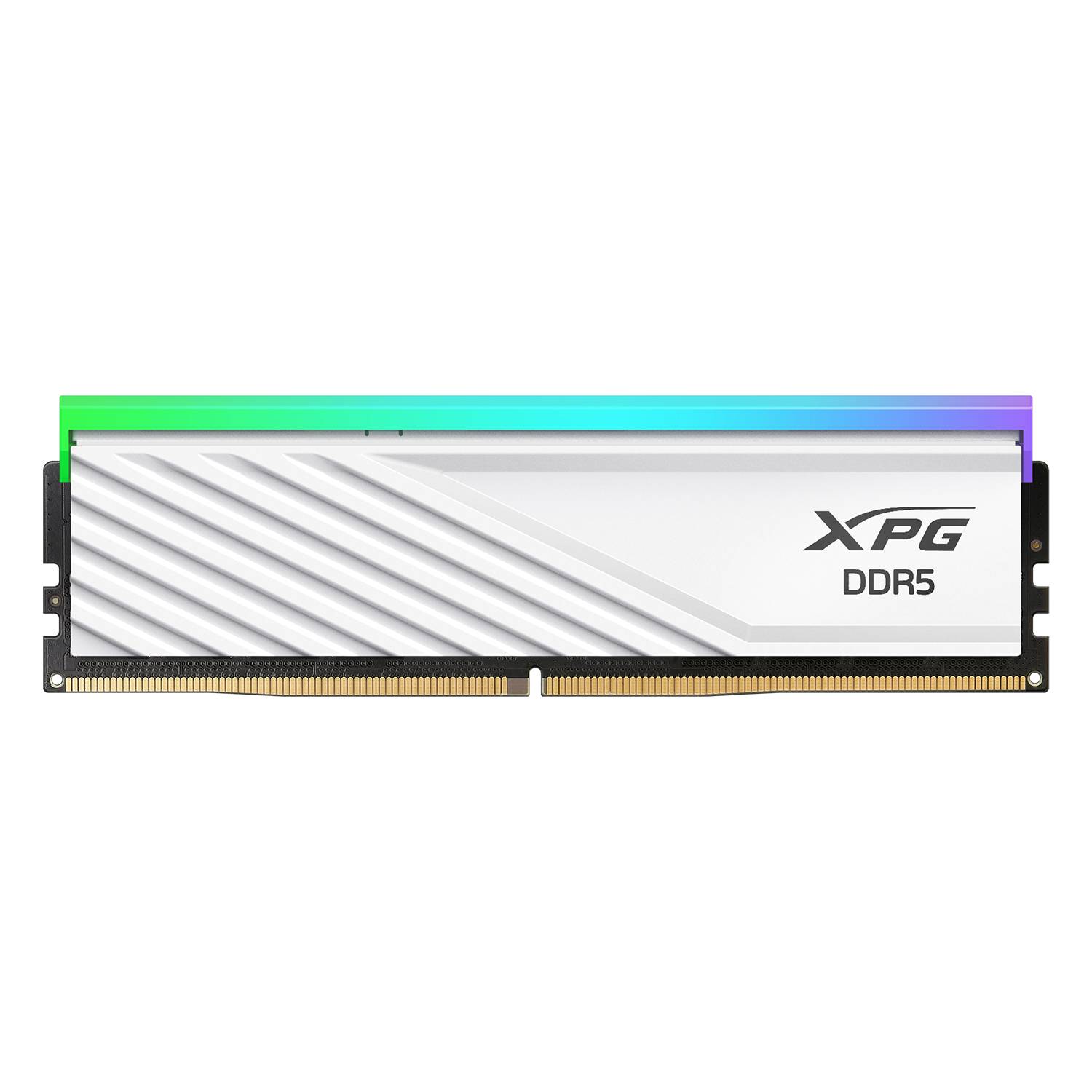 Memoria Ddr5 16gb 6000mhz Adata Lancer Blade Ax5u6000c4816g-slabrwh Rgb/color Blanco/cl48/xmp/expo