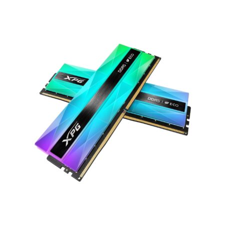 Memoria DDR5 32Gb 8000Mhz Xpg Lancer Neon Rgb Ax5U8000C3816G-Dclanrsg (2X16Gb) Color Negro