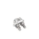 Abrazadera Acero Forjado Syscom Towers Nudo-316-Fjss Nudo/Perro/Para Cable De 3/16"/Acero Inoxidable