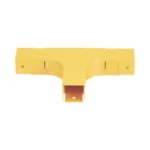 Conexion En T Horizontal Panduit Ft2X2Lyl, Con Angulos A 90º, Para Canaletas Fiberrunner 2X2, Color Amarillo