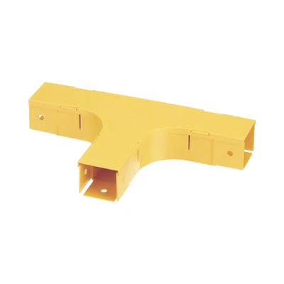 Conexion En T Horizontal Panduit Ft2X2Lyl, Con Angulos A 90º, Para Canaletas Fiberrunner 2X2, Color Amarillo