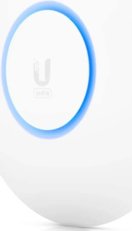 Router Inalambrico Ubiquiti Uf-Wifi6 2.4-Ghz/Banda Dual/4Xrj-45/1Xgpon WAN/Antena Integrada De 1/3Dbi