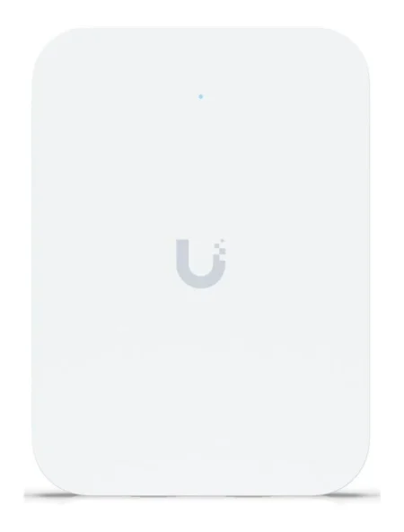 Punto De Acceso Ubiquiti Modelo U7-Pro-Wall WiFi 7 Con Diseño De Pared – Tribanda En 2.4, 5 Y 6 Ghz, Hasta 10.688 Gbps, Puerto Ethernet 1/2.5 Gbe, 300+ Clie