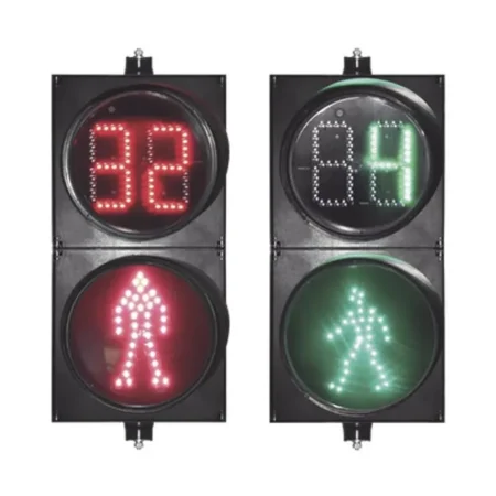 Semaforo Peatonal Accesspro Prolightpast Cuenta Regresiva/Rojo/Verde/Dinamico/Diametro 20Cm