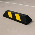 Tope Vehicular Para Estacionamiento Accesspro AC-55Tv/55Cm/Negro-Amarillo